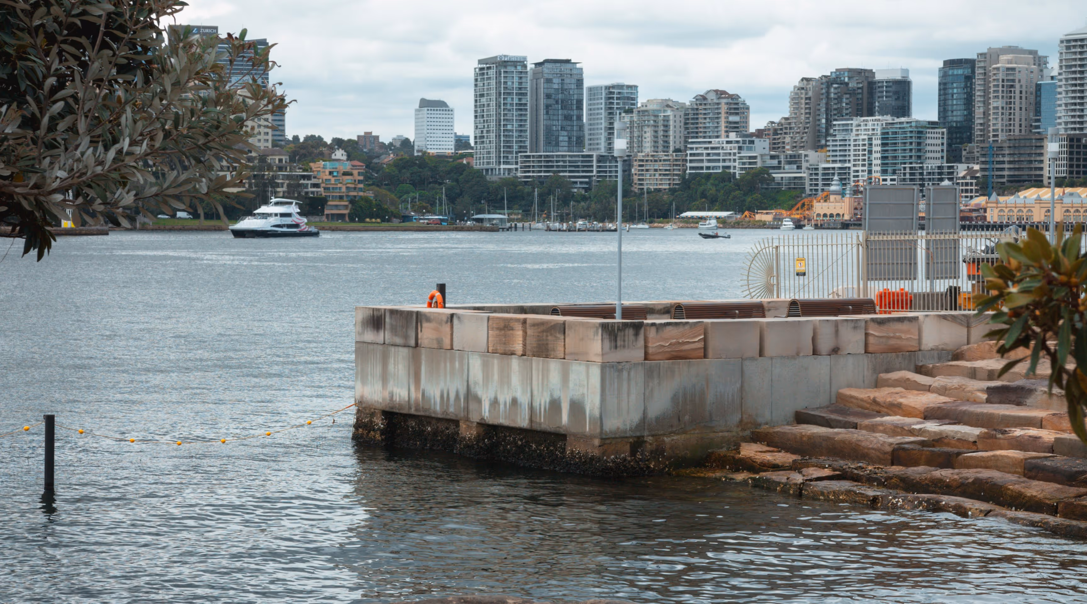 A cloudy day at Marrinawi Cove.